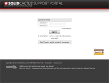 Tablet Screenshot of portal.solidcactus.com